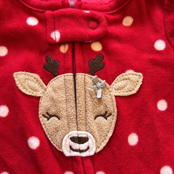 Carters Baby Reindeer Sleep & Play - Picture 3 of 4